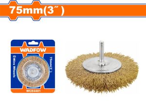 Wadfow WCE4401 Συρματόβουρτσα Δραπάνου 75mm