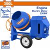 Wadfow WCM1U906 Μπετονιέρα Ηλεκτροκίνητη με Ρόδες Ρυμουλκούμενη 350Lit / 2.200W / 3HP Wadfow WCM1U906 Μπετονιέρα Ηλεκτροκίνητη με Ρόδες Ρυμουλκούμενη 350Lit / 2.200W / 3HP