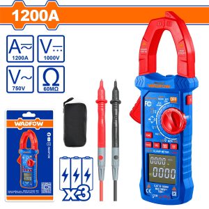 Wadfow WDΜ8802 Αμπεροτσιμπίδα Ψηφιακή DC / AC 1200A / 9999 counts