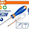 Wadfow WSS45M3 Κατσαβιδι Διπλο 130mm Μαγνητικό 2 Σε 1