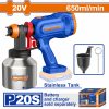 Wadfow WSU30661 Πιστόλι Βαφής Με Inox Δοχείο Μπαταρίας Li-ion 20V Χωρίς Μπαταρία & Φορτιστή Wadfow WSU30661 Πιστόλι Βαφής Με Inox Δοχείο Μπαταρίας Li-ion 20V Χωρίς Μπαταρία & Φορτιστή