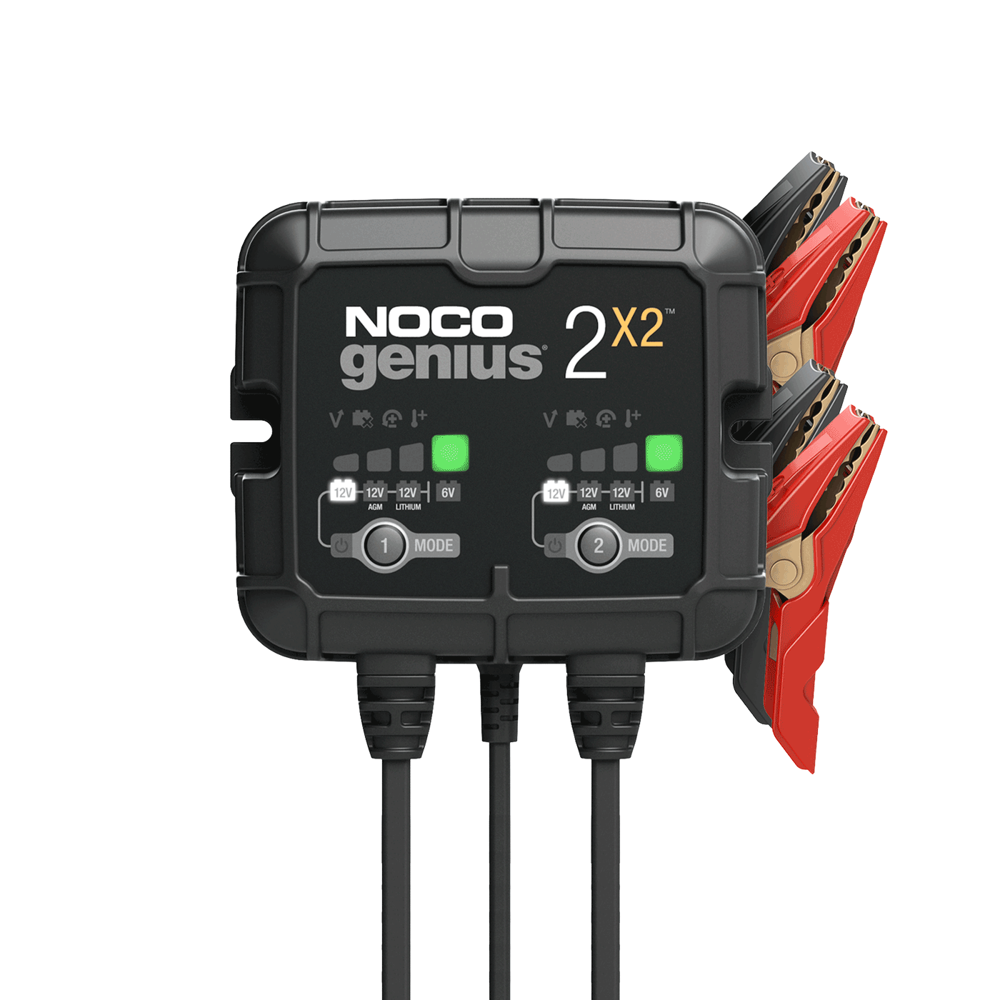Noco Genius 2x2 Φορτιστής & Συντηρητής Μπαταρίας Αυτοκινήτου & Μοτοσυκλέτας 12V